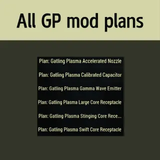 gatling plasma plans