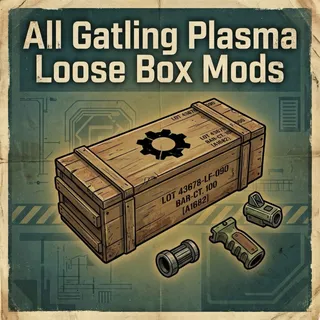 All 11 gatling plasma box mods