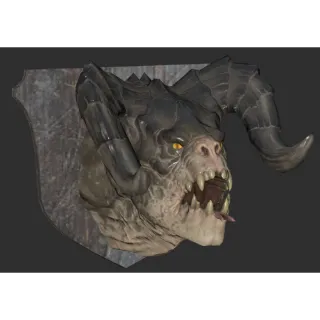 Plan: Mounted Deathclaw Head