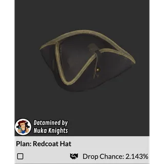 Plan: Redcoat Hat