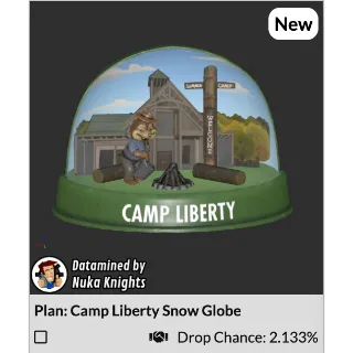 Plan: Camp Liberty Snow Globe