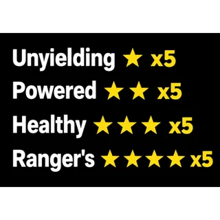 Unyielding Powered Healthy Ranger