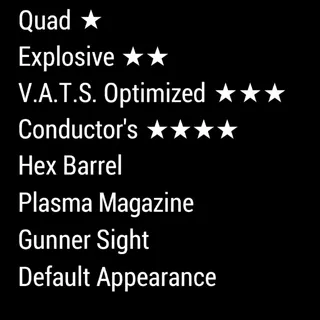 Quad Explosive VatsOptimized Pepper Shaker