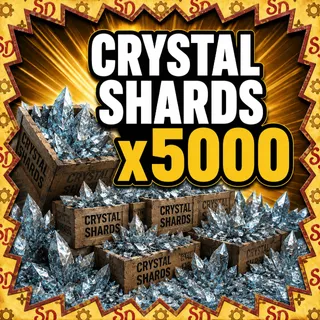 5000 crystal shards