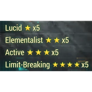 Lucid Elementalist Active LimitBreaking