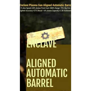 aligned automatic barrel