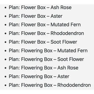 flower box plans
