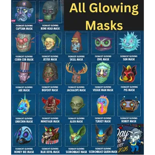 Glowing Mask Set