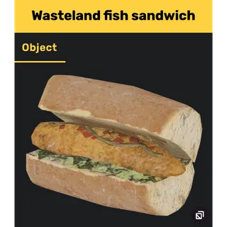 wasteland fish sandwich
