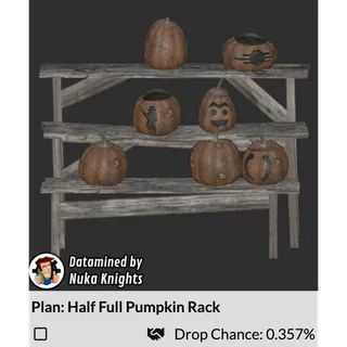Plan: Half Full Pumpkin Rack