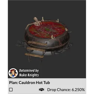 Plan: Cauldron Hot Tub