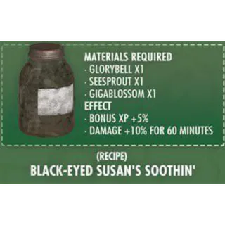 Recipe: Black-Eyed Susan's Soothin'