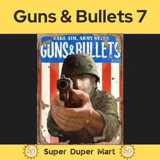 Guns and Bullets 7 x1000