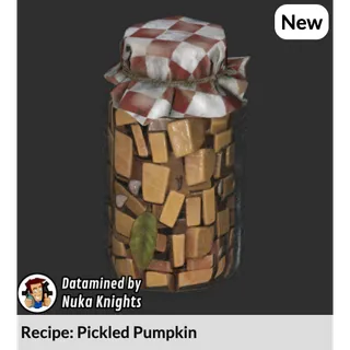 Pickled Pumpkin