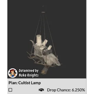 Plan: Cultist Lamp