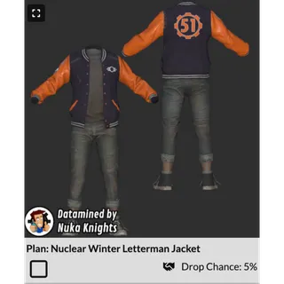 Nuclear Winter Letterman Jacket