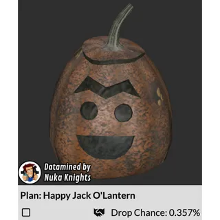 Plan: Happy Jack O'Lantern