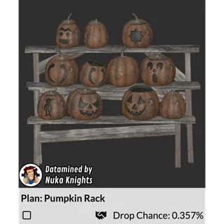 Plan: Pumpkin Rack