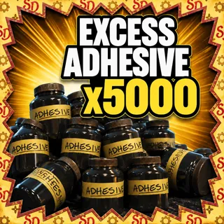 5000 excess adhesive