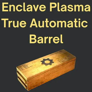 Mod: Enclave Plasma Gun True Automatic Barrel x2