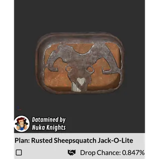 Plan: Rusted Sheepsquatch Jack-O-Lite