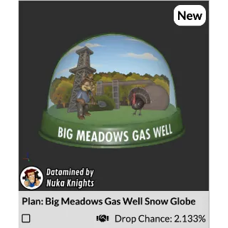 Plan: Big Meadows Gas Well Snow Glob