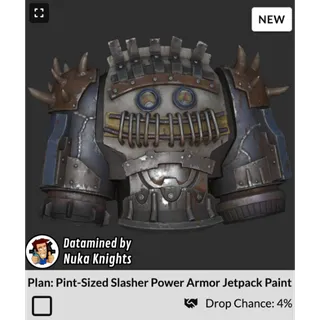 Pint-Sized Slasher Power Armor Jetpack Paint