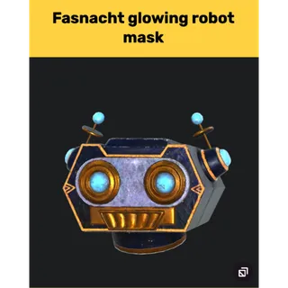 glowing robot