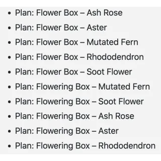 flower box plans