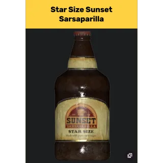 Star Size Sunset Sarsaparilla