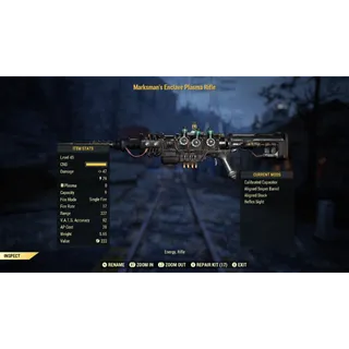 Sniper Enclave Plasma Rifle