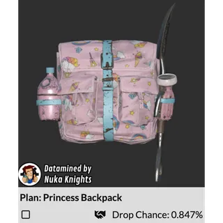 Plan: Princess Backpack