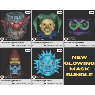 new glowing mask set