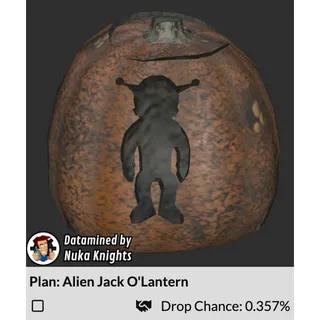 Plan: Alien Jack O'Lantern