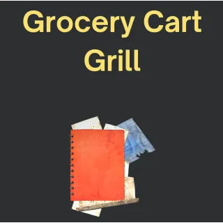 Grocery Cart Grill