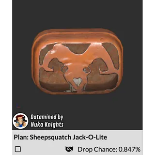 Plan: Sheepsquatch Jack-O-Lite
