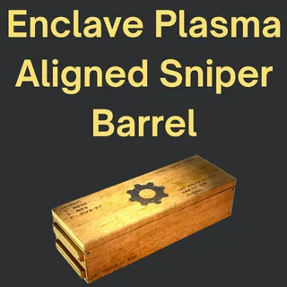 Mod: Enclave Plasma Gun Aligned Sniper Barrel x2