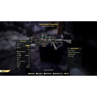 Flamer Enclave Plasma Rifle