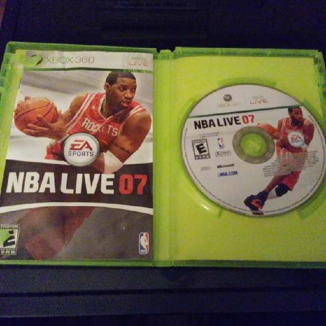 nba live 07 xbox 360