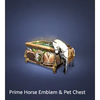 Black Desert Mobile | Prime Horse Emblem & Pet Chest | In-Game Coupon Code for Mobile iOS & Android 