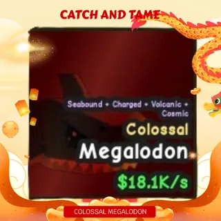 159KG COLOSSAL MEGALODON | CATCH AND TAME