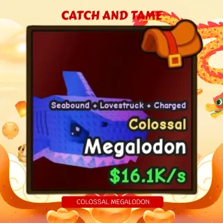RIDEABLE COLOSSAL MEGALODON
