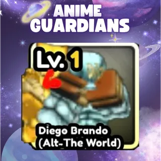 DIEGO BRANDO EVOLVED - Anime Guardians