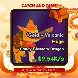 HUGE CANDY BLOSSOM DRAGON
