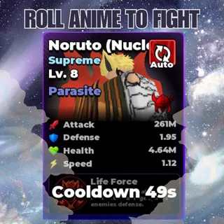 Lvl 8 - ⚡️Parasite Viking Noruto (Nuclear) | Naruto Evo⚡️