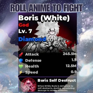 Lvl 7 - Diamond Viking Boris | Borus | Roll Anime to Fight