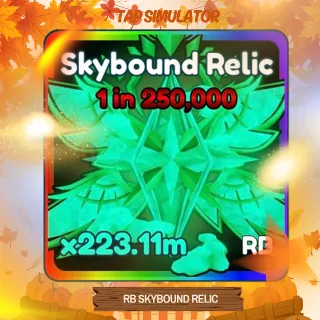 RAINBOW SKYBOUND RELIC | TAP SIMULATOR