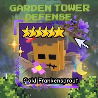 Gold Frankensprout - Garden Tower Defense