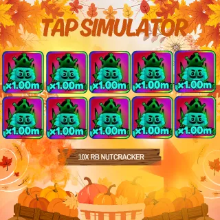 10X 1M PET RB NUTCRACKER | TAP SIMULATOR