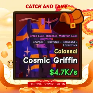 RIDEABLE COLOSSAL COSMIC GRIFFIN | CATCH AND TAME